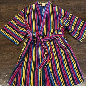 VINTAGE MARSHALL FIELDS RAINBOW ROBE